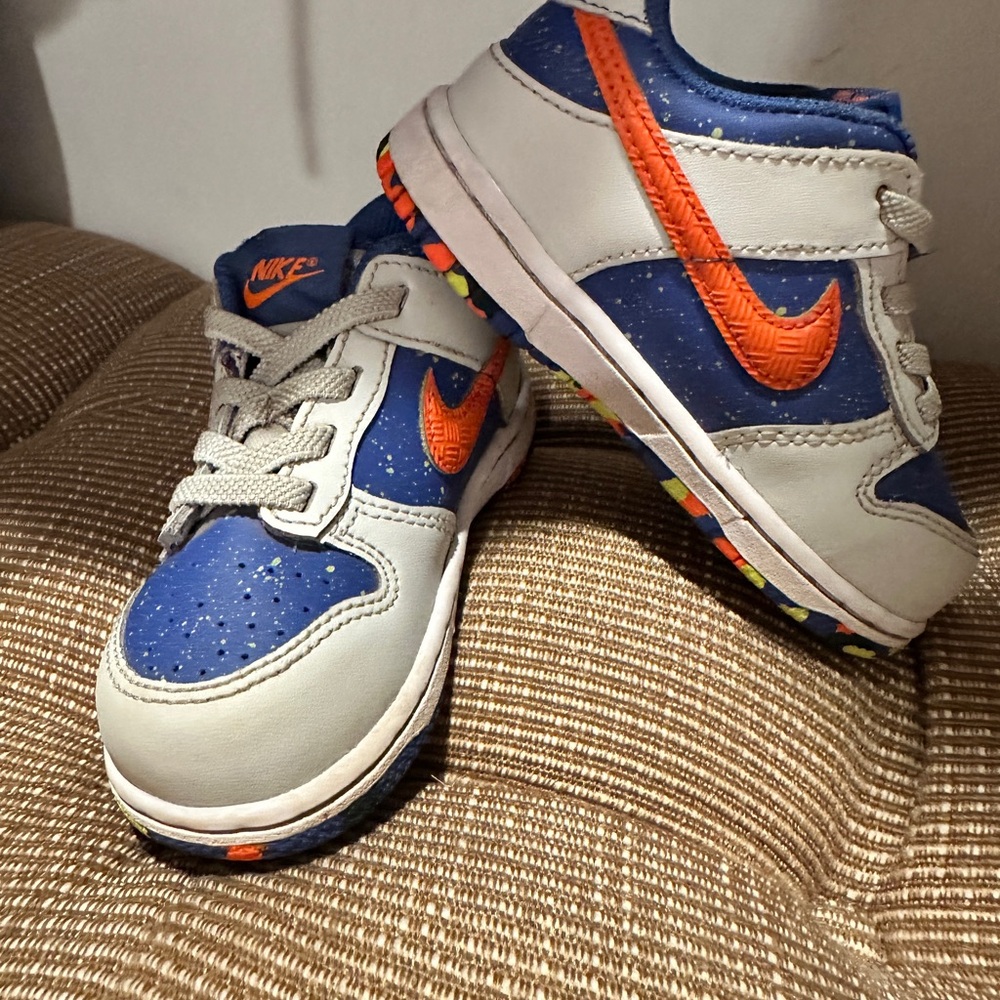 Nike Toddler Size 8C - Blue and Orange